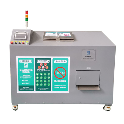 Bearbeiten die lärmarmen kompostierenden Lebensmittelabfälle 100KG/D stillen Küchen-Kompost-Schleifer Shredder maschinell