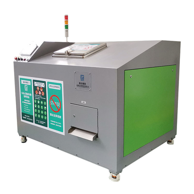Bearbeiten die lärmarmen kompostierenden Lebensmittelabfälle 100KG/D stillen Küchen-Kompost-Schleifer Shredder maschinell