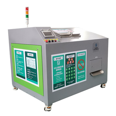 Bearbeiten die lärmarmen kompostierenden Lebensmittelabfälle 100KG/D stillen Küchen-Kompost-Schleifer Shredder maschinell