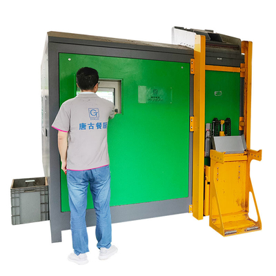 2000kg Touch Screen Handelskompostierungsmaschinen-Biomüll zum Düngemittel