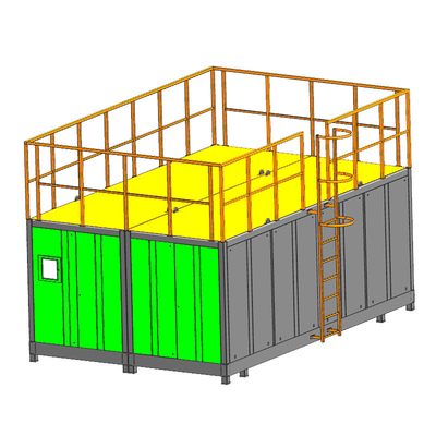 Große Kapazitäts-Lebensmittelabfälle-Wiederverwertungs-Maschine SUS304 TOGO Organic Waste Disposal Equipment