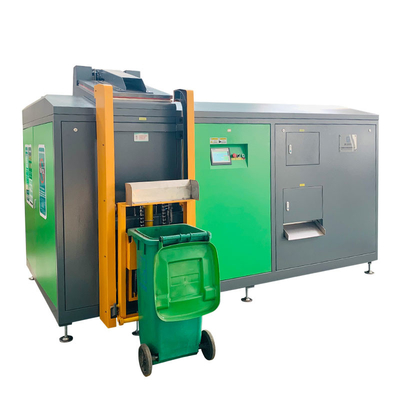 Touch Screen 1000KG/Day Küchen-überschüssige Kompostierungsmaschinen-geräuschlose Gartenabfälle-Wiederverwertung