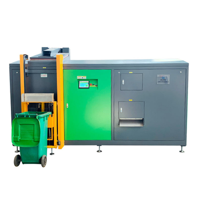 Touch Screen 1000KG/Day Küchen-überschüssige Kompostierungsmaschinen-geräuschlose Gartenabfälle-Wiederverwertung