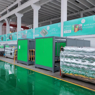 Kompost-Düngemittel-Maschine TOGO Organic Waste Management Equipment PLC-5000KG/Day