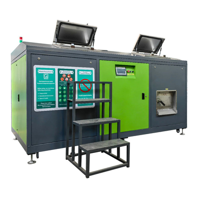 Automatische Küche 500KG/24H Composter-Verpflegungs-Sektor-Biomüll-Wiederverwertungs-Maschine