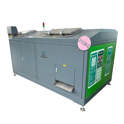 500 - 3000 Kg-/Daybiomüll, der Maschine PLC-Steuer500 - 3000 Kilogramm Gewichts-kompostiert