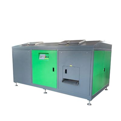 Vollautomatische Kompostiermaschine für Lebensmittelabfälle aus Material 304 mit einer Kapazität von 500 kg/Tag und Konstruktion in SUS304+Q235B