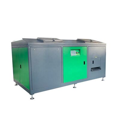 Vollautomatische Kompostiermaschine für Lebensmittelabfälle aus Material 304 mit einer Kapazität von 500 kg/Tag und Konstruktion in SUS304+Q235B