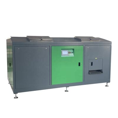 Vollautomatische Kompostiermaschine für Lebensmittelabfälle aus Material 304 mit einer Kapazität von 500 kg/Tag und Konstruktion in SUS304+Q235B