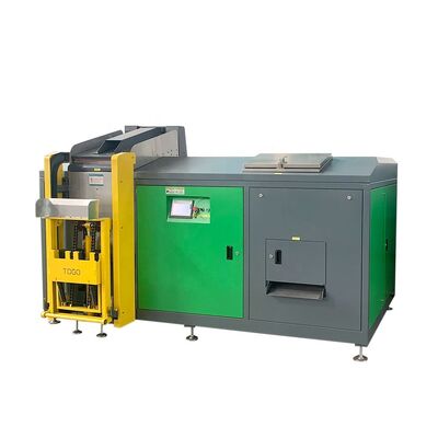 500 KG/D Edelstahl 304 Lebensmittelmüllkompostierer mit 17,5 kW Leistung und PLC-Steuerungssystem