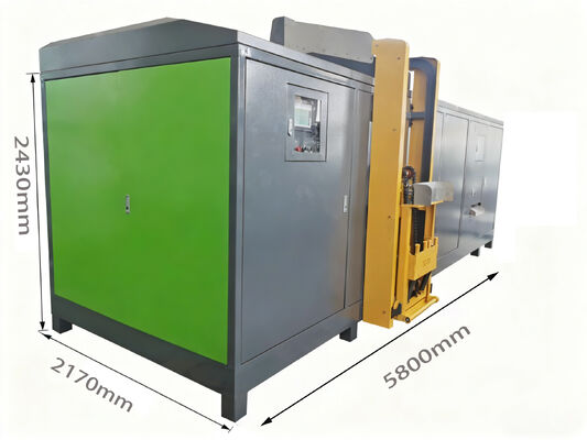 TOGO 3000kg/d Speiseabfallentsorger mit Motorpumpe & Getriebe - SUS304 Edelstahl 37KW Leistung