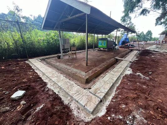 TOGO TG-CC-100 Küchenmüllkompostiermaschine mit einer Kapazität von 100 kg/Tag, Edelstahlkonstruktion und automatischem Steuerungssystem